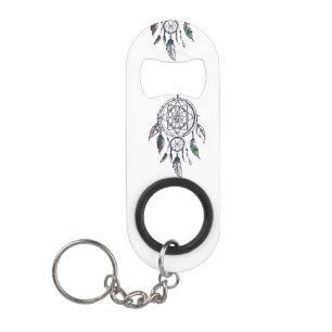 Dream Catcher Mini Bottle Opener Keychain