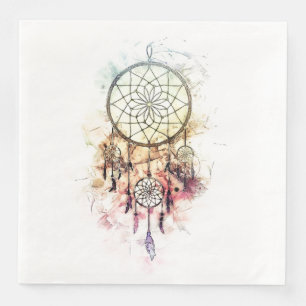 Dream catcher napkin