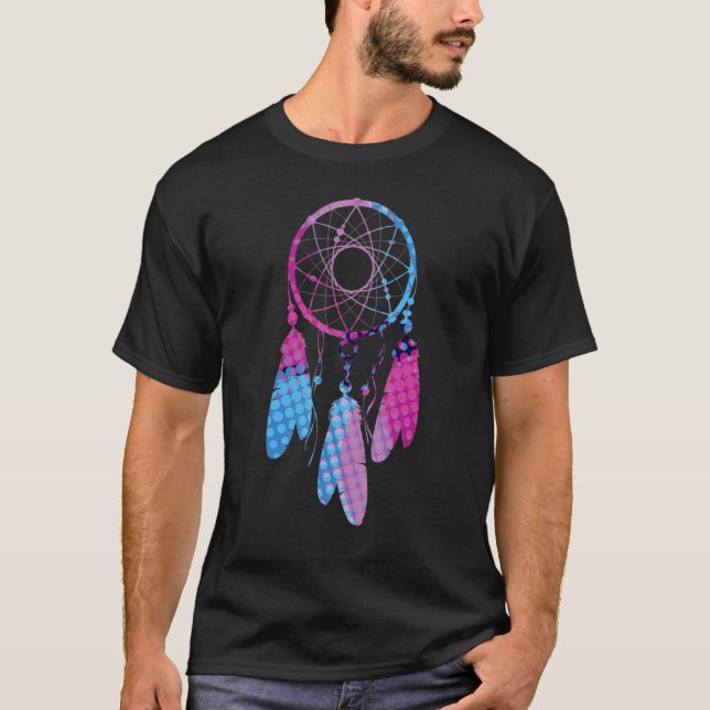 Dream Catcher Native American T-Shirt (Front)