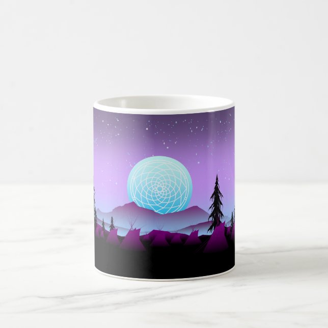 Dream Catcher Night Coffee Mug (Center)