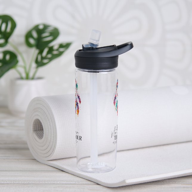 Dream Catcher Printed Water Bottle (Yoga)