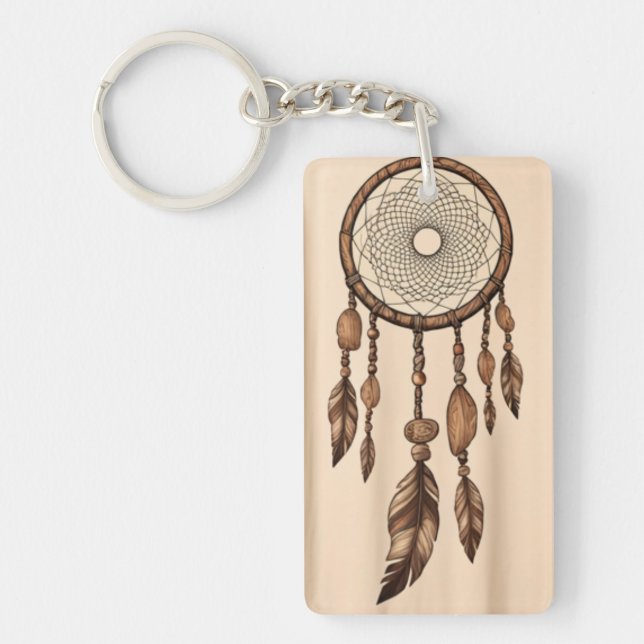 Dream Catcher Serenity Key Ring (Front)
