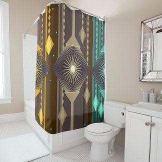 Dream catcher shower curtain