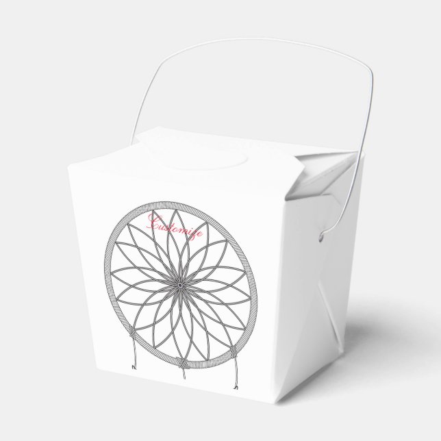 Dream-catcher Thunder_Cove Favour Box (Front Side)