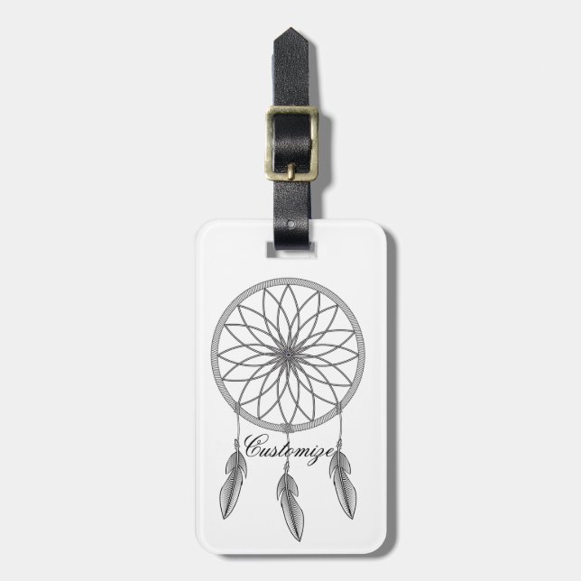 Dream-catcher Thunder_Cove Luggage Tag (Front Vertical)
