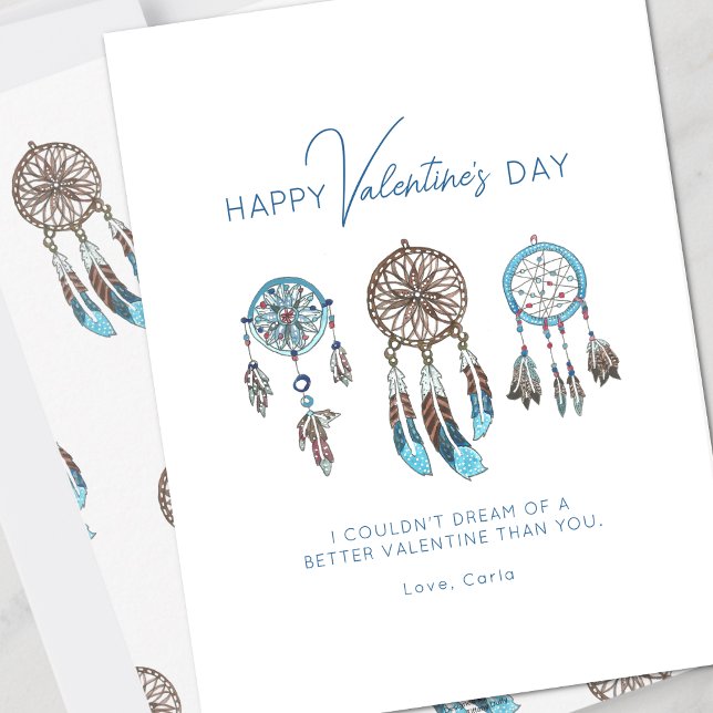 Dream Catcher Valentine Holiday Card (Creator Uploaded)