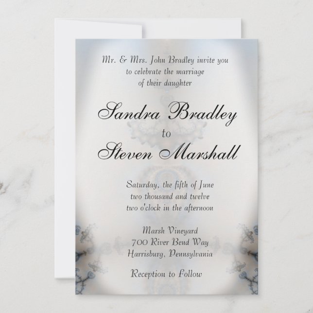 Dream Catcher Wedding Invitation (Front)