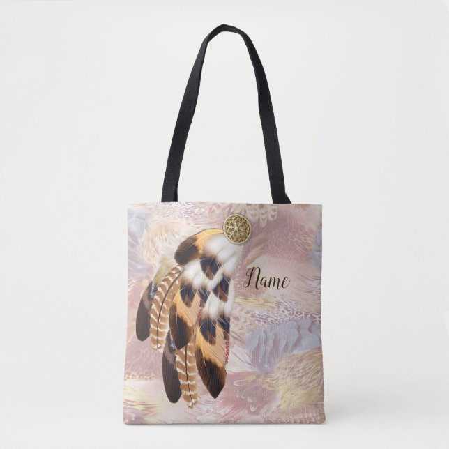 Dream Catcher Wedding Tote Bag (Front)