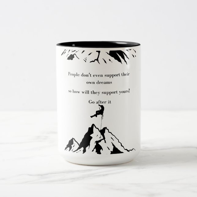Dream Chaser Coffee Mug Gift (Center)