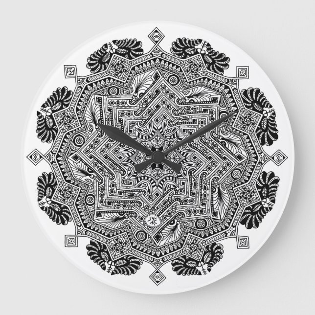 "Dream City"  Large Clock (Front)