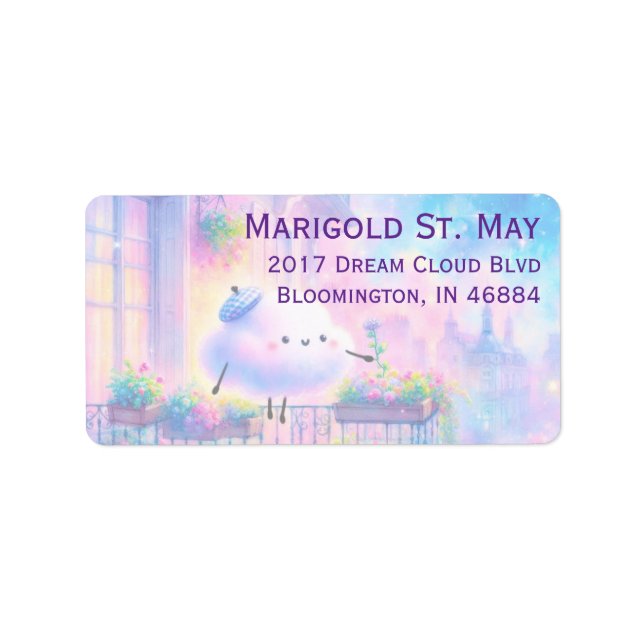 Dream Cloud Address Labels (Front)