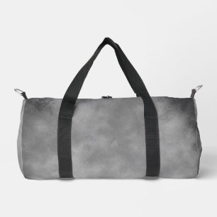 Dream Cloud Effect Grey Monochrome Duffle Bag