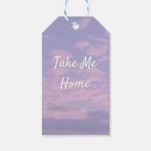 Dream Clouds Lover Theme gift tags