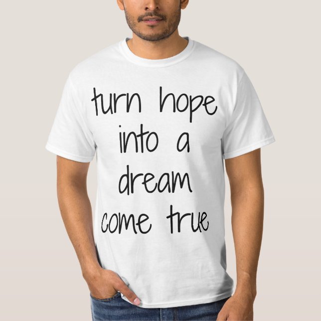 Dream Come True Men's Value T-Shirt (Front)