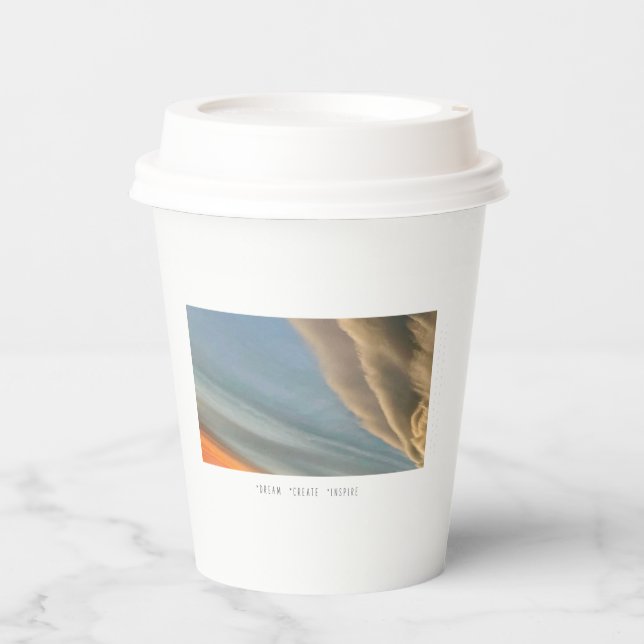 Dream, Create, Inspire Paper Cups (Front)