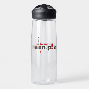 Dream Create Inspire   Water Bottle