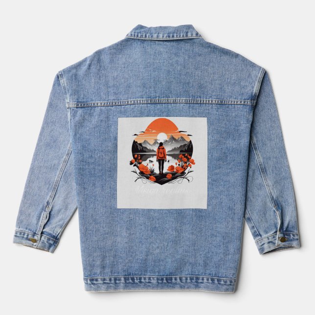 Dream Diva Ventures Denim Jacket (Back)