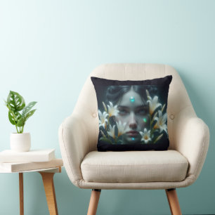 Dream enchanted Dreams Fairy Calla Lilies Cushion