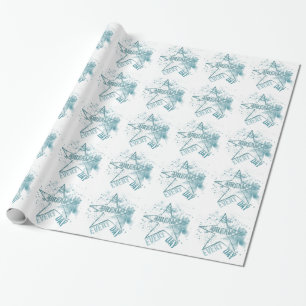Dream Every Day Star Birthday Wrapping Paper