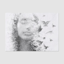 Dream Face Furniture Decoupage Tissue Paper