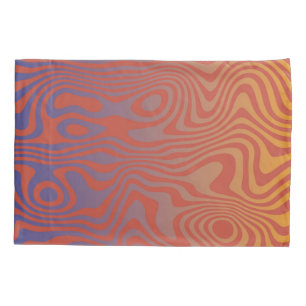 Dream Flow l Abstract Trippy Pattern - No. 01 Pillowcase