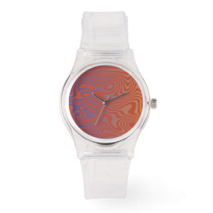 Dream Flow l Abstract Trippy Pattern - No. 01 Watch