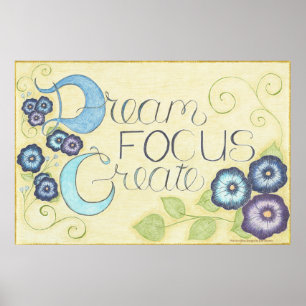Dream Focus Create Poster (Vivid)
