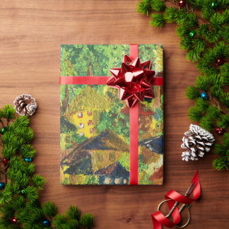  Dream Forest Garden- reggaepaintingWrapping Paper