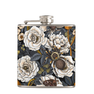 Dream garden 4 hip flask