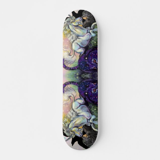 Dream Gaurdians Unicorn Skateboard (Front)