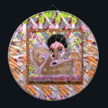 DREAM GIRL: Dart Board<br><div class="desc">Size: ProfiledInk Dart Board Bull’s-eye! You’ve found the perfect custom dart board from ProfiledInk and Zazzle! Featuring vibrant colour printing, this regulation size dart board is easily customised with your images, text, and designs for a great gift or the perfect addition to your game room. Made to your exact specifications,...</div>