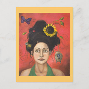 Dream Hair Postcard