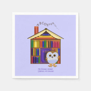Dream Home – Library! Napkin