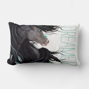 Dream Horse Big Dreamer Pillow by Bihrle