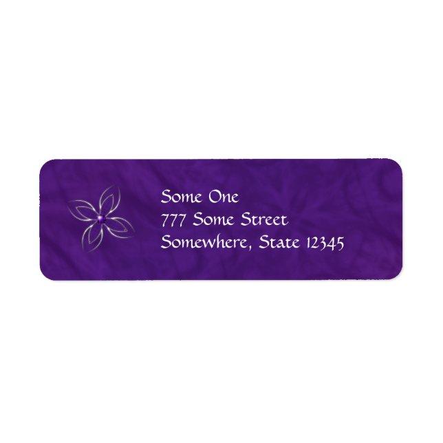 Dream in Amethyst Address Labels (Front)