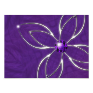 Dream in Amethyst Photo Print