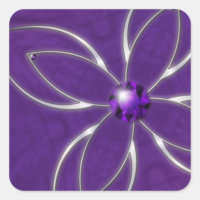 Dream in Amethyst Stickers (Front)