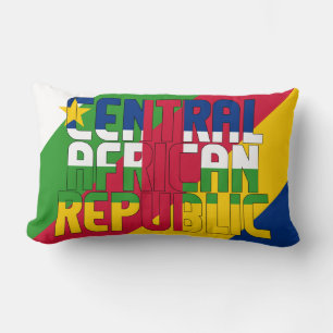 Dream in Colour with the Central African Republic Lumbar Cushion