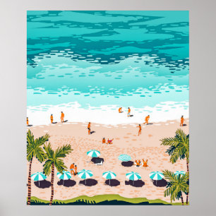 Dream in Colours Borrowed From The Sea Ocean Poster