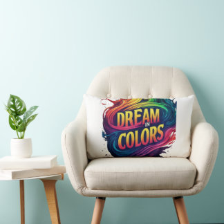 Dream in colours lumbar cushion