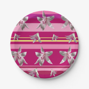 Dream in Pink Party Custom Paper Plates