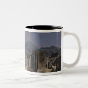 Dream in the Ruins of Pompeii, 1866 Two-Tone Coffee Mug