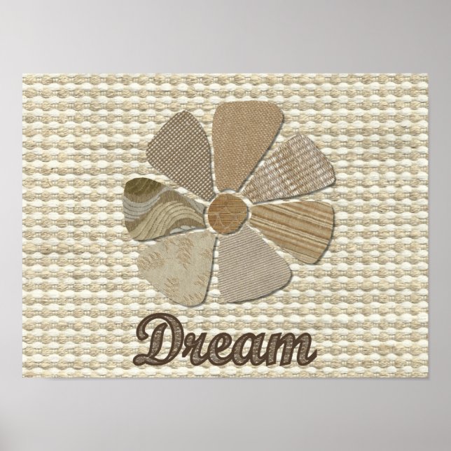 Dream Inspirational Collage Poster (Front)