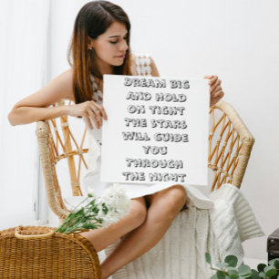 Dream inspirational mini poem poster