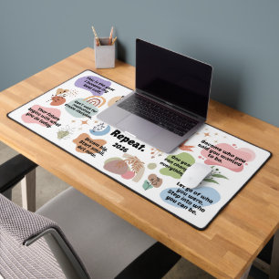 Dream It. Do It. Repeat. 2026 Motivation Quotes Desk Mat