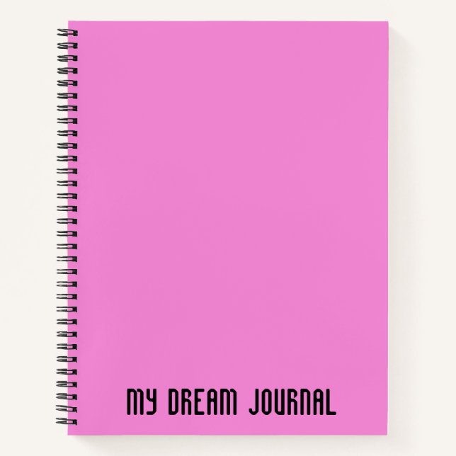 Dream Journal - (Front)