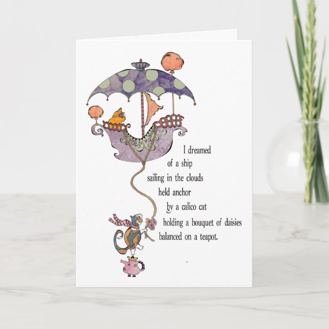 Dream Kitty Card (Front)