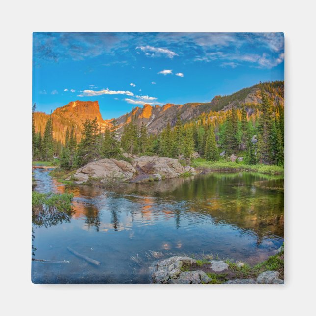 Dream Lake Landscape Magnet (Front)