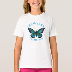 Dream Land Butterfly Graphic T-Shirt