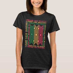 Dream Like Martin African Americans Black History T-Shirt